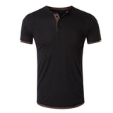 2021 Summer Solid Color T-Shirt - Amamble