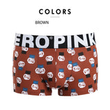 Men's Cartoon Print Boxer Underwear