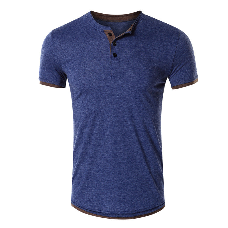 2021 Summer Solid Color T-Shirt - Amamble