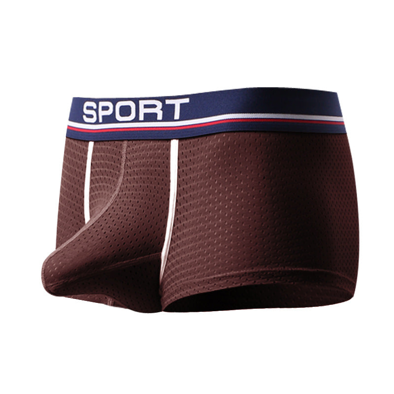 New breathable and separate design ice silk underwear, super comfortable.