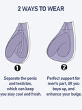 Men's Comfy Separate Big Pouch Boxer Briefs