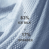 4-Pack Men's Ice Silk Cool Fresh Boxer Briefs