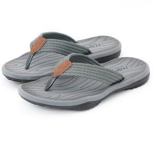 Soft Bottom Non-slip Beach Flip Flops - Amamble