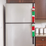 SNOWMAN KITCHEN HANDLE DOOR COVERS (SET OF 3) - Amamble