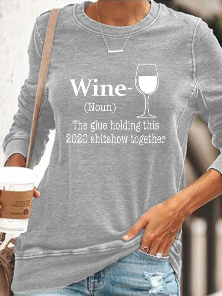 WINE Sweatshirt - Amamble