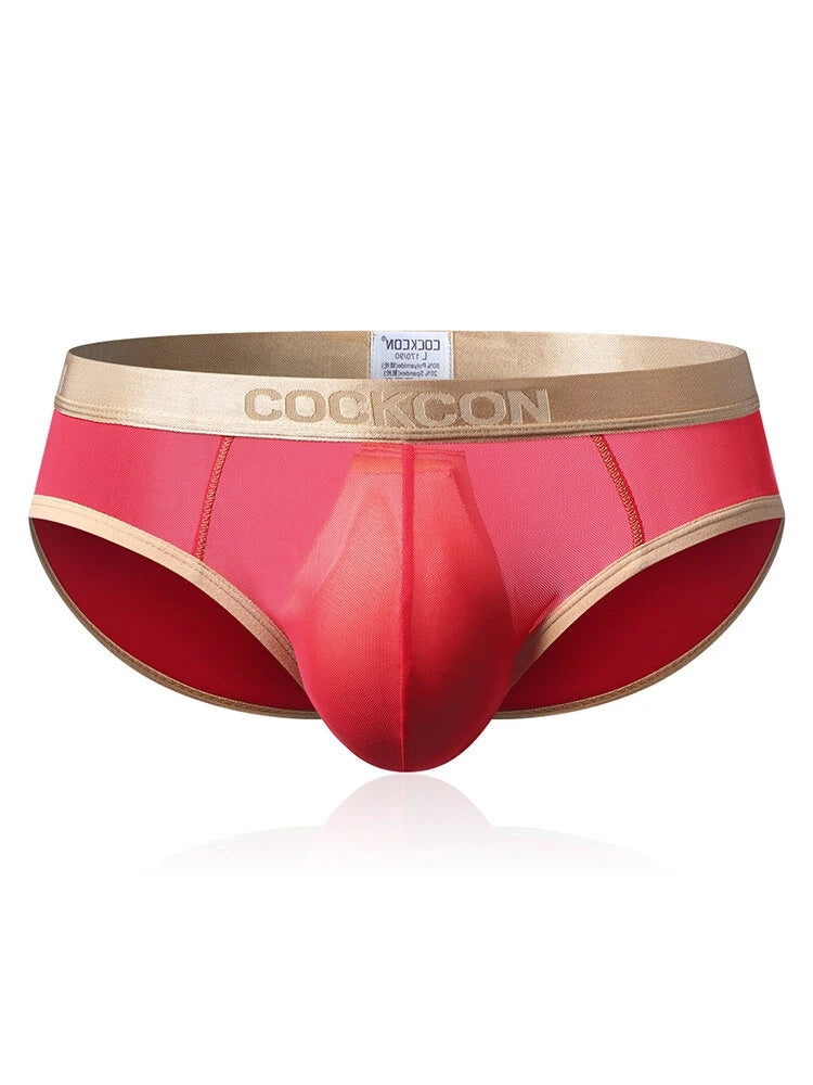 Thin Mesh Support Pouch Stylish Mens Underwear