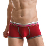 Men's large pouch pure cotton boxer underwear