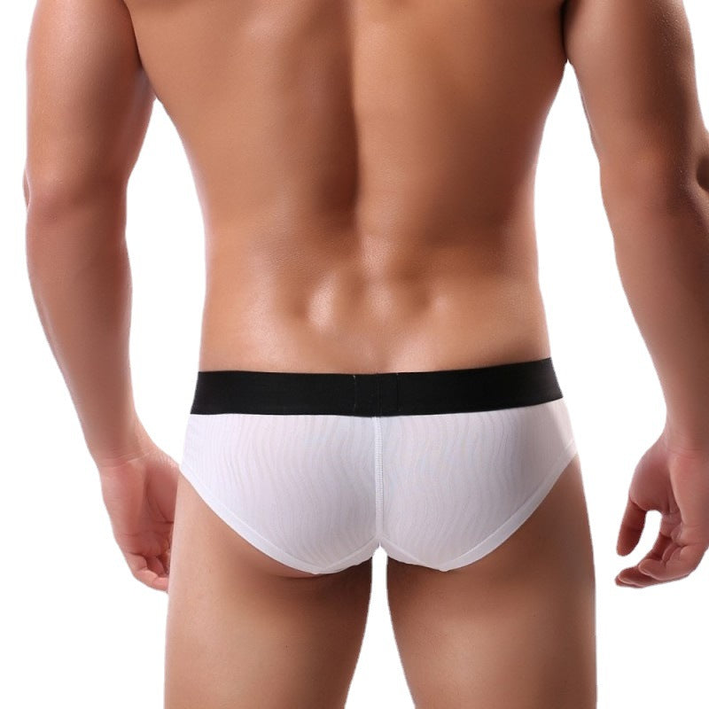 Men's sexy water pattern boxer pants