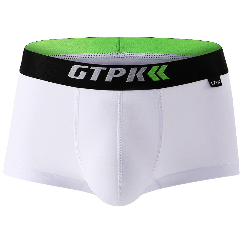 Men's Breathable Comfortable Mid Waist Boxer Underwear