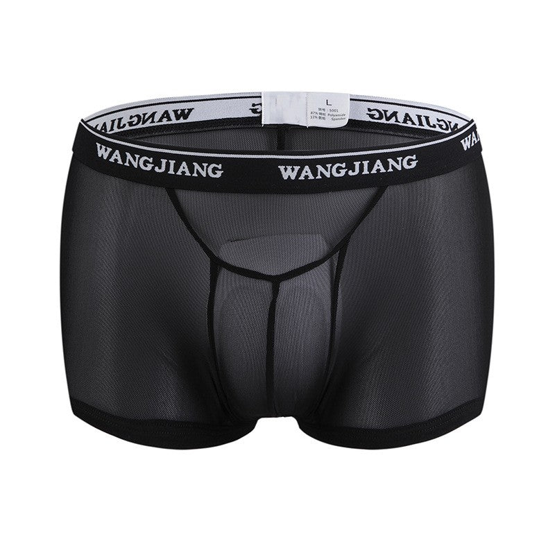 Men's boxer sexy low waist underwear