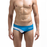 Men's sexy color matching triangle underwear