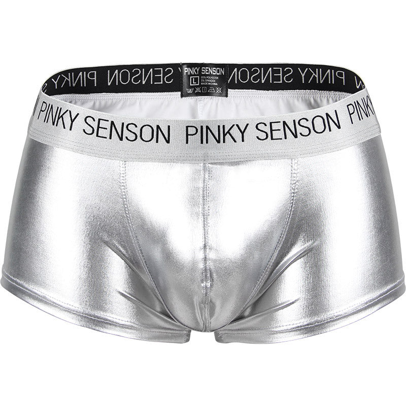 Men's sexy big pouch boxer underwear