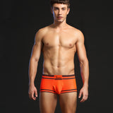 Men's Solid Color Quality Sports Boxer Underwear