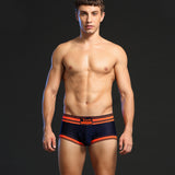 Men's Solid Color Quality Sports Boxer Underwear