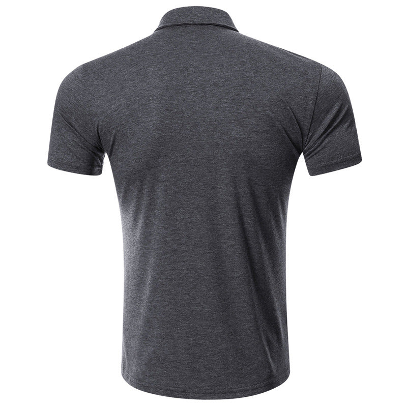 2021 Men's New Simple Polo Shirt - Amamble