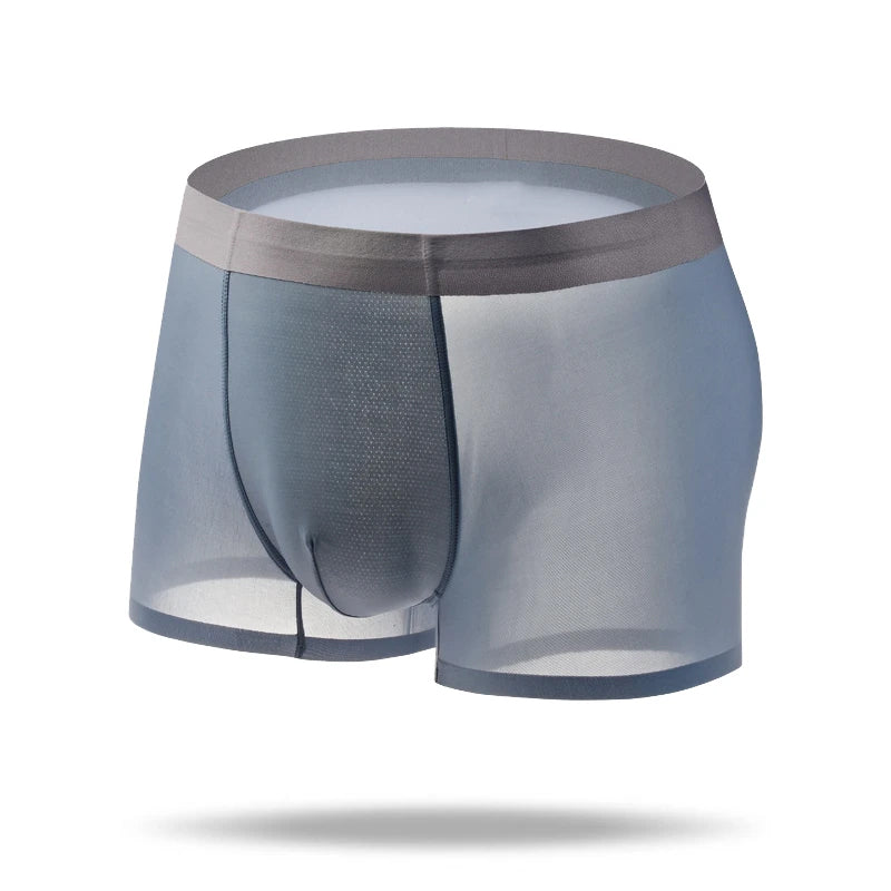 2021 new men's ice silk breathable underwear - Amamble
