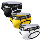 3 Pack Ball Support Pouch Breathable Briefs