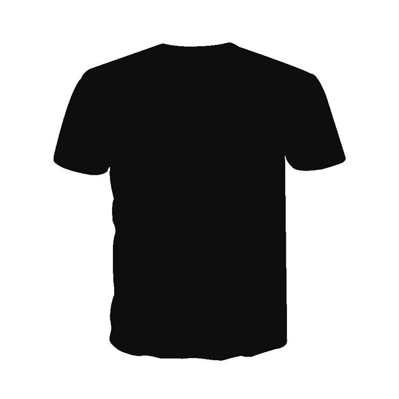 2021 Fashion personalized loose short sleeve 3D T-shirt - Amamble