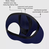 2023 Ice silk 3D hammock mesh bag U convex anti-walking bullet-type separation boxer