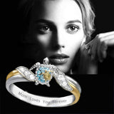 Mom Loves You Forever Turtle Statement Ring - Amamble