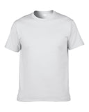 Cotton fashion round neck short sleeve T-shirt
