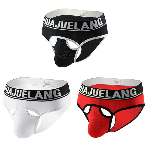 3 Pack Mesh Support Pouch Briefs