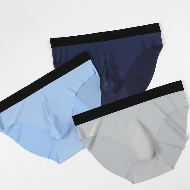 Men's New modal ice silk briefs