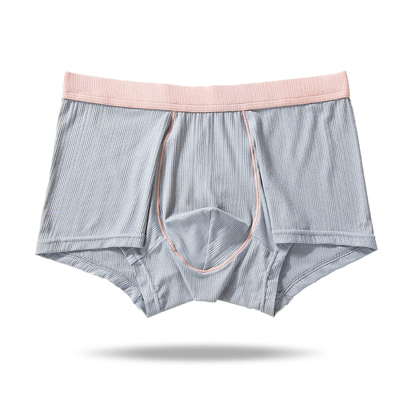 2021 New Modal Mid-Waist Boxer Briefs - Amamble