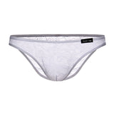 2021 men's low-rise lace transparent underwear - Amamble