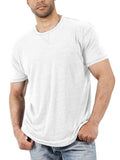 Pure Color Casual Short-Sleeved T-Shirt