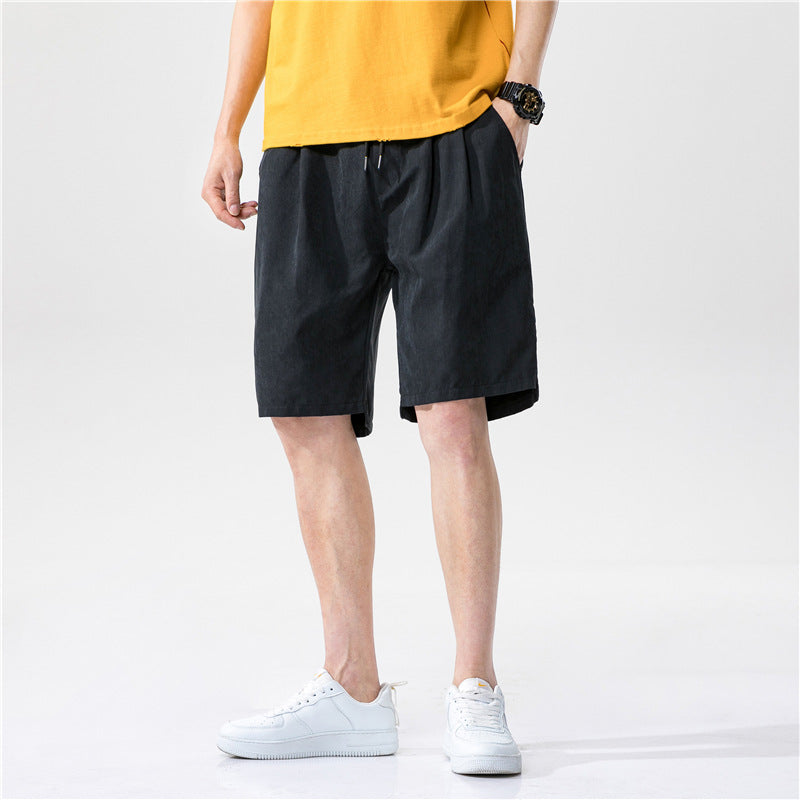 Casual Shorts Men's Loose Pants Beach Pants Breathable Comfy Trousers - Amamble