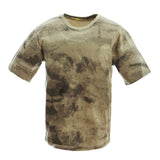 2021 Cotton Camouflage Round Neck T-Shirt - Amamble