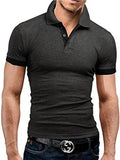 2021 Polo Shirt - Slim Short Sleeve Polo Shirt - Amamble