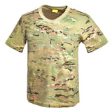 2021 Cotton Camouflage Round Neck T-Shirt - Amamble