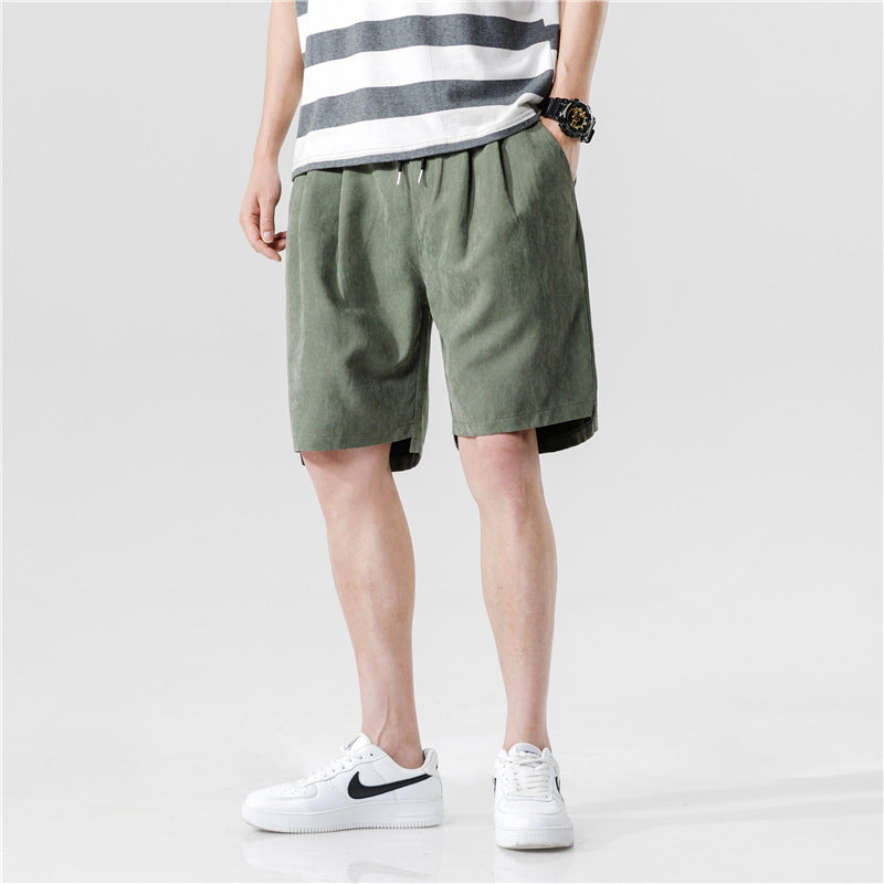 Casual Shorts Men's Loose Pants Beach Pants Breathable Comfy Trousers - Amamble