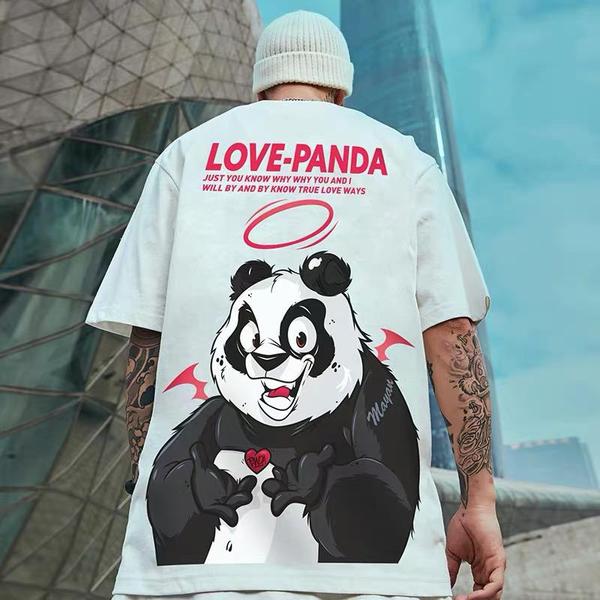 Panda Oversize T-Shirt - Amamble