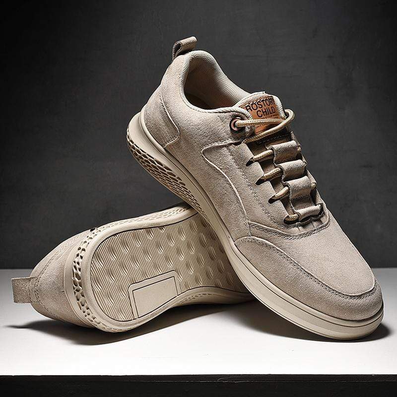 Vast Genuine Leather Sneaker - Amamble